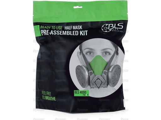 Kit de meia-máscara reutilizável BLS 4000Next S - ABEK1P3 (S.164115)