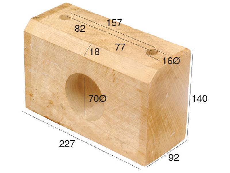 Rolamento de rolo de madeira Acessorios para Twose Aplicavel em: 039-25 (S.22781)