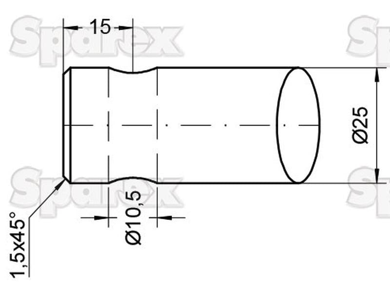 Bico - curva 560mm, (Redondo) Aplicavel em: 55003010 (S.22813)