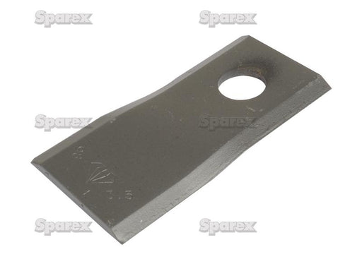 Faca - Twisted blade, bottom edge sharp & parallel - 98 x 45x3.5mm - Orifício Ø16.5mm - Esquerdo - Acessorios para Fort-Morra Aplicavel em: 98SX (S.22872)