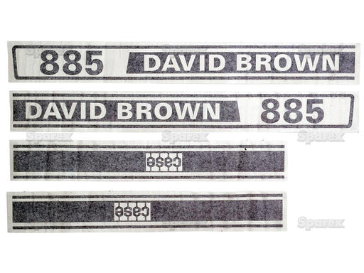 Kit Autocolantes - David Brown 885 (S.63344)