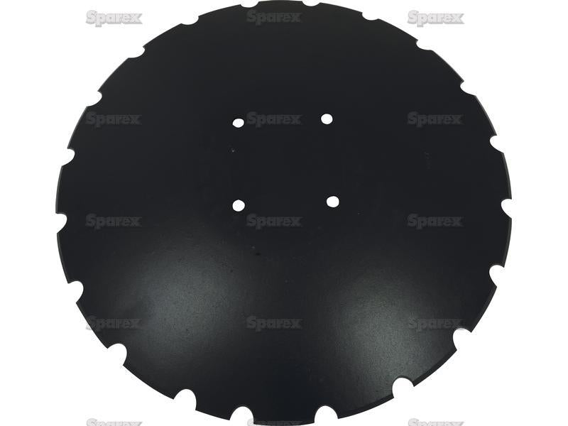 Disco recartilhado 460x4mm - Descrição do orifício 4 x 11mm Holes / P.C.D. 120mm Aplicavel em: XL044 (S.72206)
