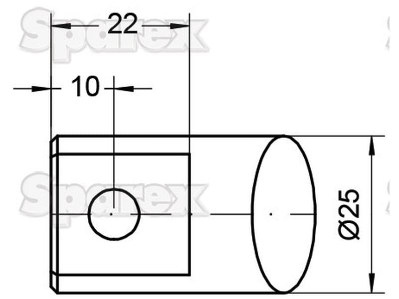 Bico - curva 470mm, (Redondo) Aplicavel em: 111220103 (S.72217)