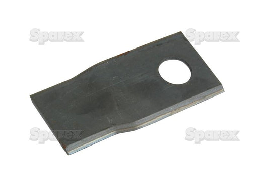 Faca - Twisted blade, bottom edge sharp & parallel - 100 x 48x3mm - Orifício Ø19mm - Direito - Acessorios para Claas, Pottinger Aplicavel em: 9041777 (S.78169)