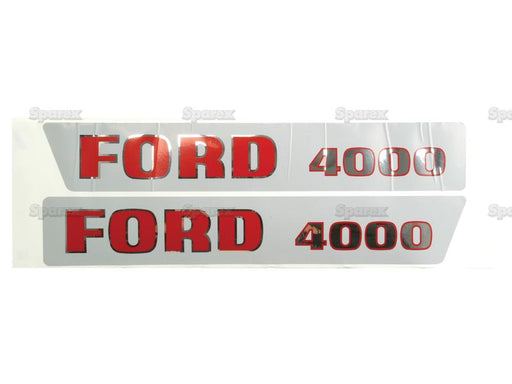 Kit Autocolantes - Ford / New Holland 4000 (S.8536)