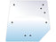 vidro superior traseiro (S.100440)