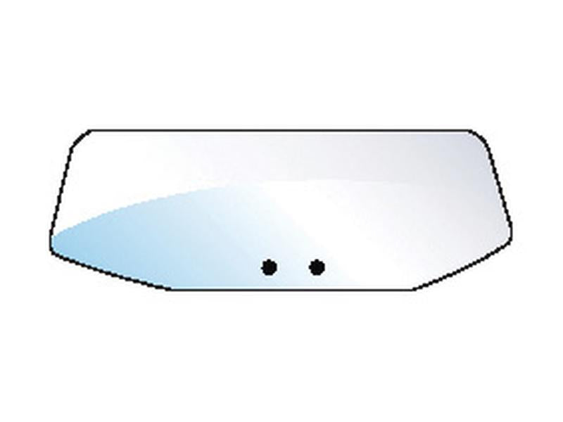vidro superior traseiro (S.10046)