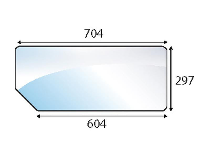 vidro superior traseiro (S.100495)