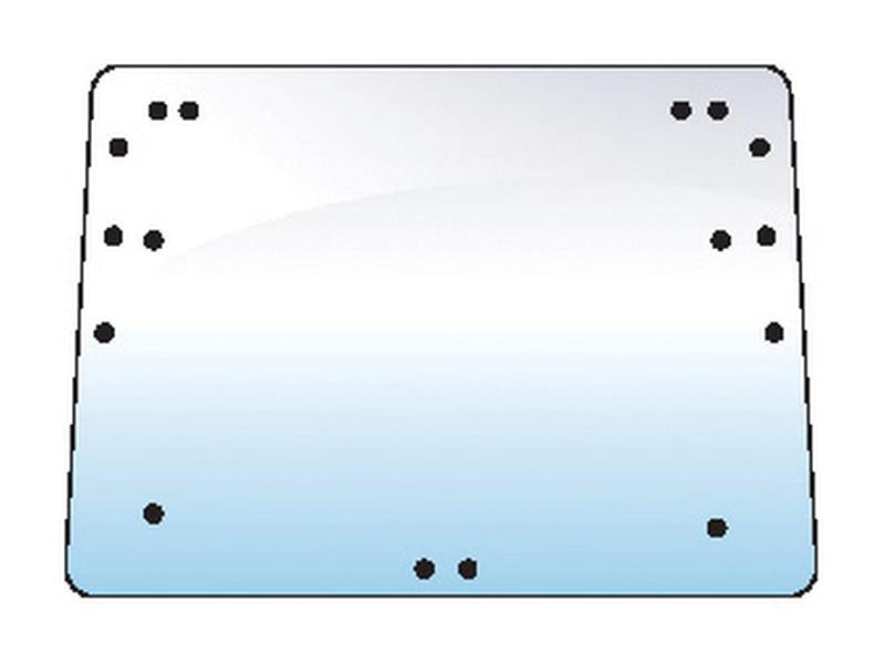 vidro superior traseiro (S.100597)
