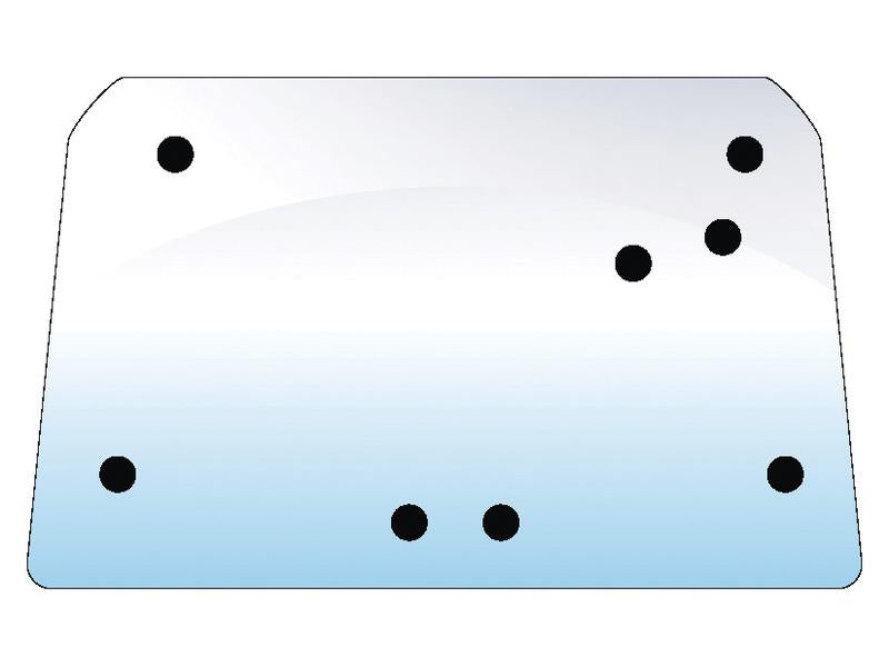 vidro superior traseiro (S.10159)