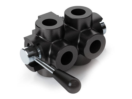 MARCHESINI Válvula rotativa hidráulica - desviador de 6 portas 1/2'' BSP (90 L/min Taxa de fluxo) (S.101606)