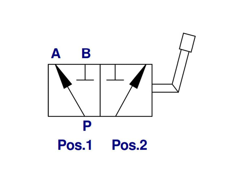 Torneira 3 vias 3/8'' BSP (S.101612)