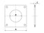 Brida soldar 4'' (100mm) (não galvanizado) (S.103089)