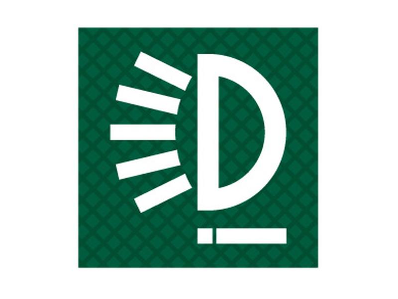 Simbolo - Farol trab. trás (S.10493)