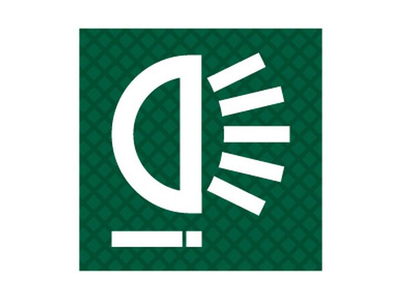 Simbolo - Farol trab. trás (S.10495)