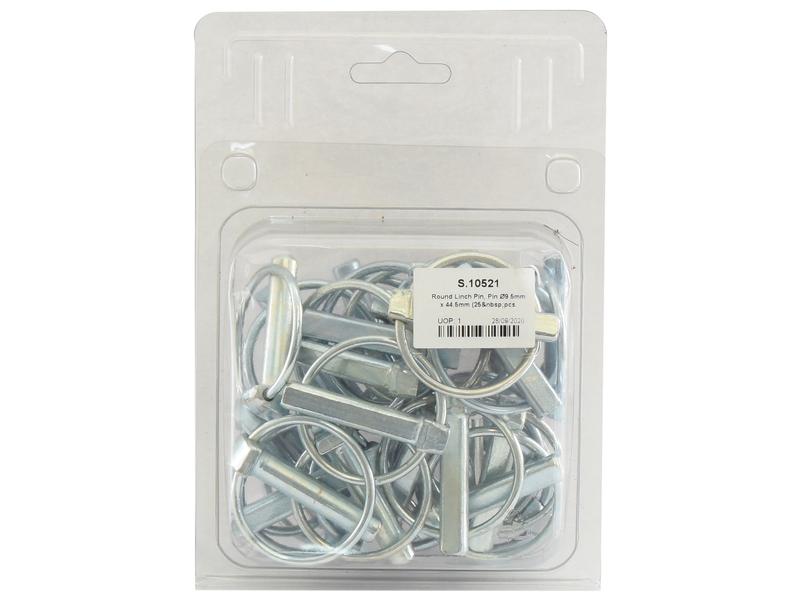 Agripak 25 un. Cavilha de mola 9.5mm x 44.5mm (S.10521)