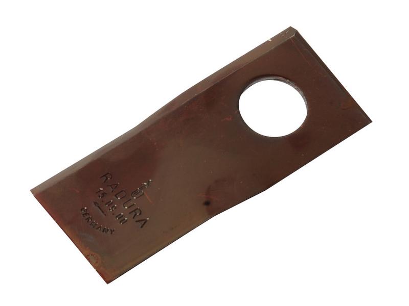 Faca - Faca torcida - 90x40x3mm - Orifício Ø19mm - Dt. - para Welger Aplicavel em: 0982150900 (S.105708)