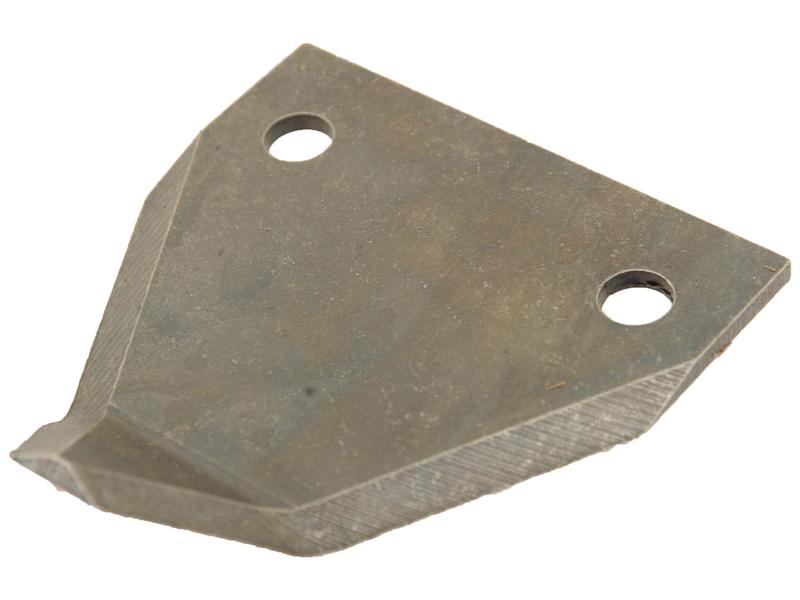 Lâmina de vagão alimentador 88mm x 76mm x 3mm (Dt.) para Faresin Aplicavel em: 308450250 (S.106410)