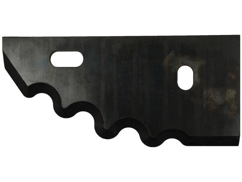 Lâmina de vagão alimentador 195mm x 90mm x 5mm (Dt.) para Himel Aplicavel em: 3000461 (S.106419)