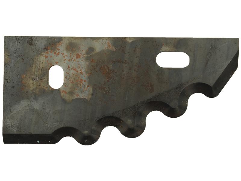 Lâmina de vagão alimentador 195mm x 90mm x 5mm (Esq.) para Himel Aplicavel em: 3000581 (S.106420)