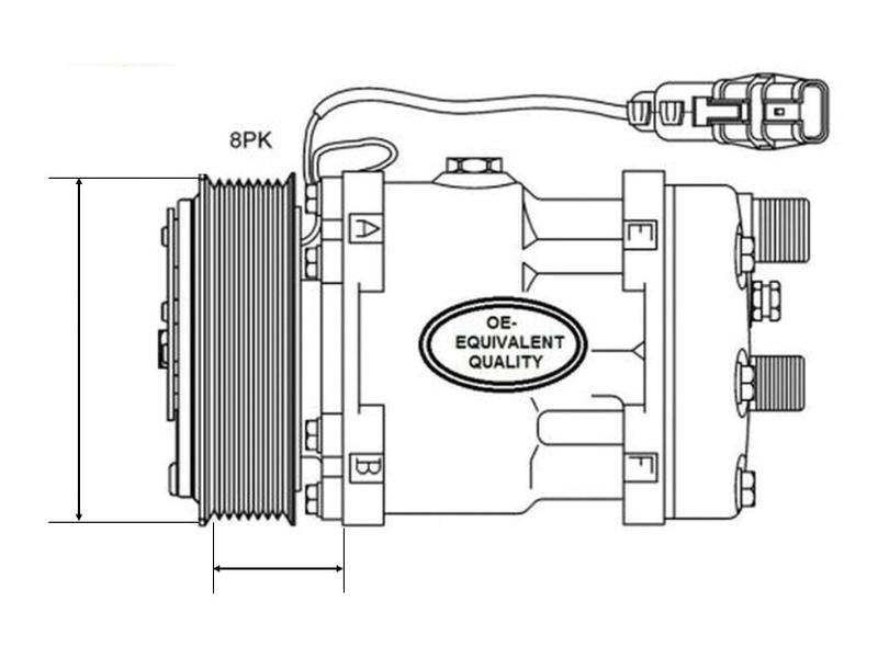 Compressor (SD510) (S.106711)