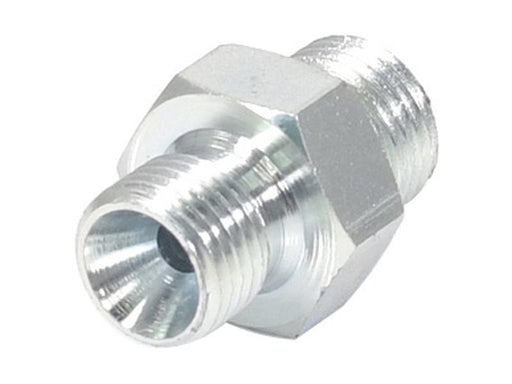 Adaptador hidráulico 1/4'' BSP Macho x 9/16'' ORFS Macho Anel de vedação Less (S.10684)