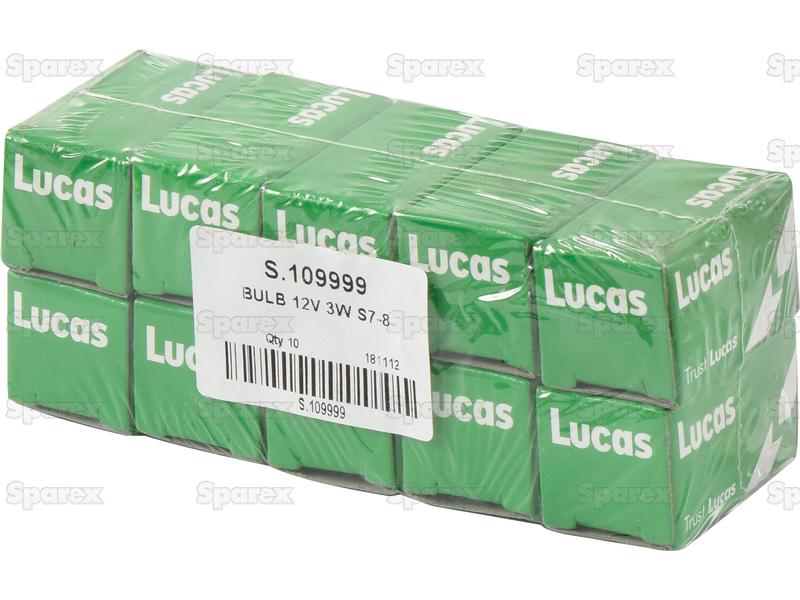 Lâmpada 12V SV7-8 Caixa 1 un. (S.109999)