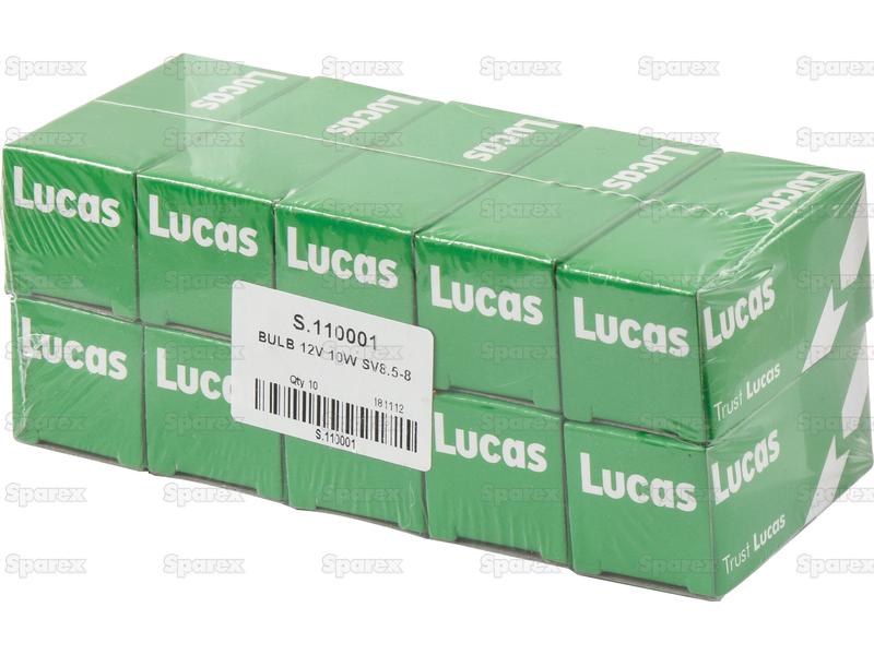 Lâmpada 12V SV8.5 Caixa 1 un. (S.110001)