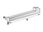 Escatel 6.0 x 6.0 x 40mm (DIN or Standard No. DIN 6884/6887) (S.11041)