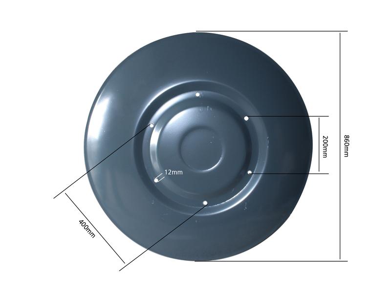 Disco - D.Ext :860mm, - para PZ, Deutz-Fahr, Vicon Aplicavel em: TT20KO (S.110584)