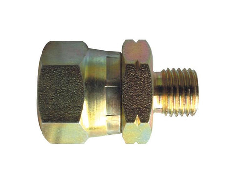 Adaptador hidráulico M20 x 1.50 Métrica Macho x 3/8'' BSP Fêmea giratória (S.11209)