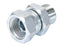 Adaptador hidráulico M20 x 1.50 Métrica Macho x 1/2'' BSP Fêmea giratória (S.11210)