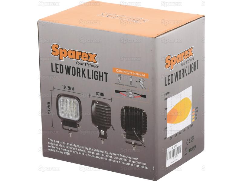 Farol de trabalho LED, 4800 Lumens, 10-30V (S.112526)