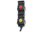 Tampa protecção valvula simples Double unit 82mm spacing, with Yellow and Red Clips (S.112759)