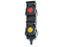 Tampa protecção valvula simples Double unit 82mm spacing, with Yellow and Red Clips 45 Degrees (S.112760)
