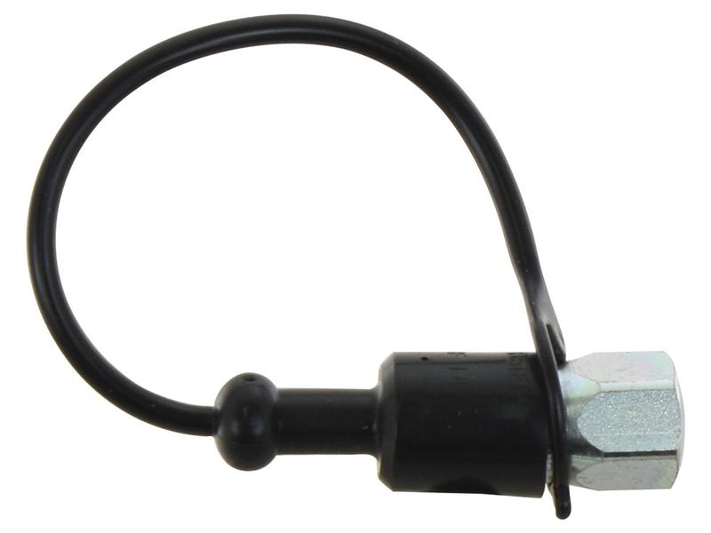 Tampa 1/4'' Preto para valvula macho TF14N (S.112767)