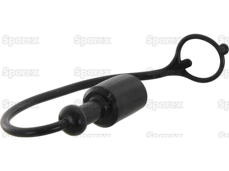 Tampa 1/4'' Preto para valvula macho TF14N (S.112767)