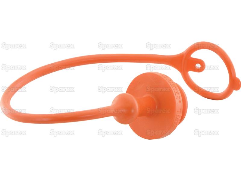 Tampa 1/2'' laranja para valvula femea TM12LA (S.112778)
