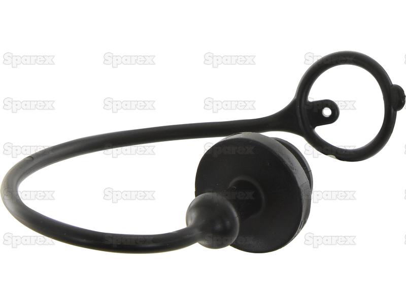 Tampa 1/4'' Preto para valvula femea TM14N (S.112783)