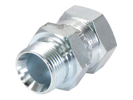 Adaptador hidráulico M22 x 1.50 Métrica Macho x 1/2'' BSP Fêmea giratória (S.11292)