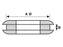Passa fios Ø7.95 x 1.6mm (S.11332)