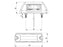 Farolim LED Frontal/Traseiro, Esq./Dt., 12-24V (S.113357)