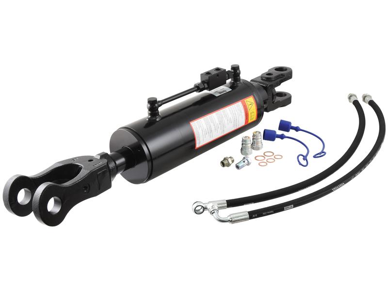 Braço Hidraulico (Fornecido com: Mangueiras) - Forquilha Furo Ø 36mm - Forquilha Furo Ø 36mm - Comprimento minimo: 830mm, Diametro interno Cilindro: 120mm. (S.113931)