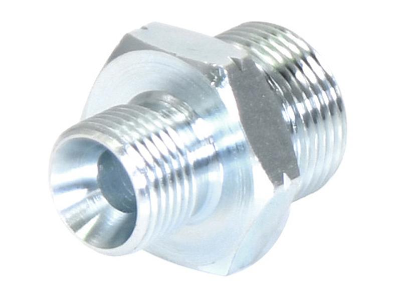 Adaptador hidráulico M22 x 1.50 Métrica Macho x 3/8'' BSP Macho (S.11428)