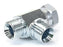 Peça hidráulica em T 3/4'' BSP Macho x 3/4'' BSP Fêmea giratória x 3/4'' BSP Macho (S.11431)