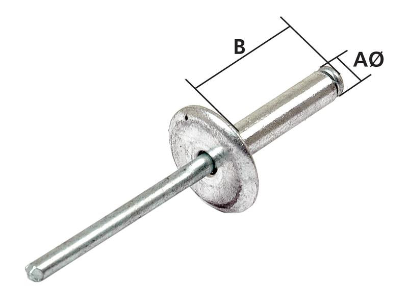 Rebites POP 4.8 x 24mm (S.11433)