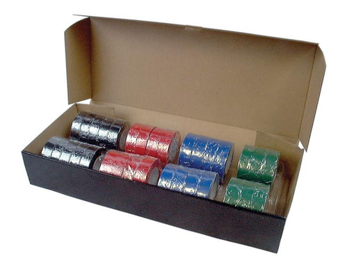 Fita Isoladora 19mm x 20m Preto Vermelho Azul Verde (S.11598)