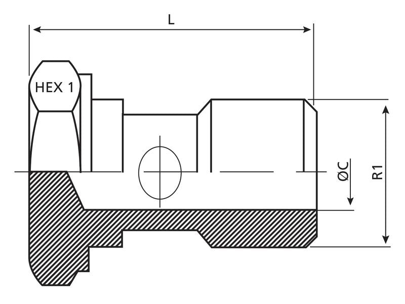Dicsa Parafuso de retorno 3/8'' BSP (S.116712)