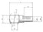 Dicsa Racord 1/4'' x M14 Ø (S.116851)