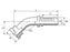 Dicsa Racord 3/4'' x 44.5mm (3000psi) 135° (S.116937)